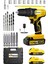 Alman Yellow Marco Serii 298VF 12AH Çift Akülü 27PCS Set Hediyeli Delme Vidalama Matkap 2