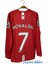 Manchester United Cristiano Ronaldo 2008 Uzun Kol Kırmızı Premier Lig Forması 3