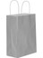 Gümüş Kağıt Hediye ve Alışveriş Çantası (31X12X41) 250 Adet 1