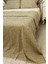 Zebra Müslin Çift Kişilik Saçaklı Pike Takımı 230X250 Kahve 1