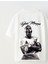 Euro 2024'ÜN Genç Yıldızları Kylian Mbappe Baskılı Beyaz Çocuk T-Shirt 3