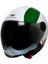 Motosiklet Yarım Kask Siyah Vizör R22.06 Sertifika Fiber Material Italy Motor Kaskı 1
