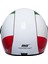 Motosiklet Yarım Kask Siyah Vizör R22.06 Sertifika Fiber Material Italy Motor Kaskı 4