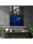 Johannes Vermeer Wall Decoration - Woman In A Blue Dress - Johannes Vermeer, Portrait, Glass Art, Johannes Vermeer, 30X45 3