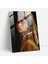 Johannes Vermeer Glass Wall Art - Young Woman With Pearl Earring - Johannes Vermeer, Glass Art, Glass Wall Art, Modern Art, 30X45 1