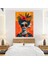 Frida Kahlo Style Wall Decoration - Frida Kahlo, Wall Decoration, Canvas, Frida Kahlo Style, 30X50 3
