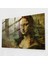 Leonardo Da Vinci Glass Wall Art - Leonardo Da Vinci, Glass Wall Art, Mysterious Woman, Elegance, 45X30 1