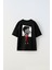Euro 2024'ÜN Genç Yıldızları Arda Güler Baskılı Siyah Çocuk T-Shirt 1
