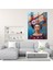Frida Kahlo Style Glass Print - Frida Kahlo Eserleri, Wall Decoration, Modern Art, Frida Kahlo Style, 30X45 3