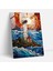 Stained Glass Lighthouse Wall Decoration - Lighthouse, Glass Art, Glass Print, Glass Wall Art, 30X45 1