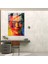 Self-Reflection Glass Wall Art - Frida Kahlo Eserleri, Home Decoration, Unique, Frida Kahlo Style, 30X45 2