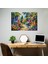 Leonid Afremov Floral Garden Wall Decoration - Leonid Afremov, Home Decoration, Wall Decoration, Canvas, 50X30 3