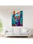 Frida Kahlo Style Glass Print - Frida Kahlo Eserleri, Frida Kahlo Style, Modern Art, Glass Print, 30X45 3
