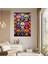 Los Muertos Sugar Skull Canvas Print - Los Muertos, Canvas Wall Art, Sugar Skulls, Vibrant Colors, 30X50 2