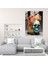 Los Muertos Glass Art - Los Muertos, Glass Print, Flowers, Wall Decoration, 30X45 3