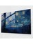 Starry Night Sky Glass Print - Leonardo Da Vinci, Starry Night Sky, Home Decoration, Glass Art, 45X30 1