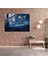 Starry Night Sky Glass Print - Leonardo Da Vinci, Starry Night Sky, Home Decoration, Glass Art, 45X30 3