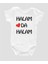Organik Pamuk Halam Da Halam Bebek Body Çıtçıtlı Badi Zıbın Tulum ZBN033 1