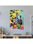 Pop Art Natürmort Vazolar ve Meyve Duvar Dekorasyonu - Klasisizm ve Popart, Kanvas Duvar Sanatı, Kanvas, Klasisizm ile Pop Art'ı Birleştirmek, 30X50 2