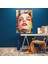 Yarım Ton Empresyonist Cam Sanatı - Klasisizm+Popart, Klasisizm ile Pop Art'ı Birleştirmek, Cam Sanatı, Duvar Dekorasyonu, 30X45 3
