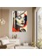 Tipografik Art Deco Cam Baskı - Klasisizm+Popart, Duvar Süslemesi, Modern Sanat, Cam Baskı, 30X45 2