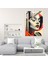 Tipografik Art Deco Cam Baskı - Klasisizm+Popart, Duvar Süslemesi, Modern Sanat, Cam Baskı, 30X45 3