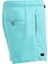 Mint Su Itici Özellikli Blue Voyage Nakışlı Erkek Plaj Deniz Şort Mayo - 303-MINT 3