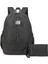 Sırt Çantası Okul Boyu Kalem Kutusu Hediyeli 3233 - Koyu Gri 1