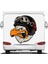 Kartal Pilot Motorcu Chopper Kask Araba Oto Motosiklet Karavan Sticker 00088 4