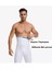 Tekno Trust Kaşkorse Erkek Bel Göbek ve Kalça Toparlayıcı Erkek Yüksek Bel Korse Boxer Beyaz 1'li Slip Elde Yı 2