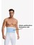 Tekno Trust Kaşkorse Erkek Bel Göbek ve Kalça Toparlayıcı Erkek Yüksek Bel Korse Boxer Beyaz 1'li Slip Elde Yı 3