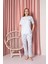 Kadın Pijama Takımı Süprem Kısa Kollu Çiçek Desenli Pamuklu W30062330 1