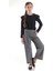 Kız Çocuk Fırfırlı Fitilli Bluz Bol Paça Pantolon Takım AK2405 2