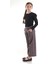 Kız Çocuk Fırfırlı Fitilli Bluz Bol Paça Pantolon Takım AK2405 4