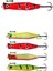 Hergele Maket Jig Sahte Balık Rapala Yem Turna Perch Levrek 2
