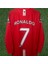 Manchester United Ronaldo 2008 Kırmızı Şampiyonlar Ligi Retro Forma Uzun Kol Yetişkin Forması Zyn 1