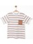 Çocuk Çizgili Triko Cepli T-Shirt 4