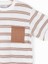 Çocuk Çizgili Triko Cepli T-Shirt 5
