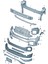 Vw T-Cross Ön Tampon Braketi Sol 2019-2023 2GM807723A 2