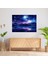 Serene Galaxy Yıldızlı Kanvas Tablo - Dünya, Duvar Sanatı, Galaksi, Serene, 50X30 3