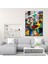 Picasso Kübizm Cam Baskıyla Yüzleşiyor - Kübizm, Cam Baskı, Cam Sanatı, Modern Sanat, 60X90 2