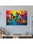 Kelebekler Pop Art Duvar Sanatı - Kurutulmuş Kelebekler, Kelebekler, Kalın Arka Plan, Duvar Sanatı, 50X30 2