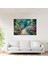 Claude Monet Kanvas Tablo - Canlı Çiçek Bahçesi Duvar Dekorasyonu - Claude Monet, Ev Dekorasyonu, Kanvas Tablo, Claude Monet, 50X30 2