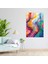 Dönen Ekspresyonizm Cam Sanatı - Ekspresyonizm, Modern Sanat, Cam Sanatı, Ev Dekorasyonu, 30X45 2
