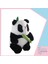 Panda Peluş Bambu Uyku Arkadaşi 30 cm Siyah - Beyaz 420105 2