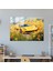 Ferrari Cam Baskı - Rüya Gibi Sarı Ferrari Çiçek Tarlasında Yarışıyor - Ferrari, Rüya Gibi, Duvar Süslemesi, Çiçek Tarlası, 45X30 3