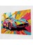 Ferrari Duvar Dekorasyonu - Ferrari, Pop Art, Ferrari, Cam Baskı, 45X30 1
