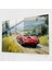 Ferrari Glass Art - Ferrari, Empresyonist, Ev Dekorasyonu, Peyzaj, 45X30 1