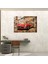 Ferrari Cam Baskı - Vintage Reklam Kampanyası - Ferrari, Vintage Luxury, Ferrari, Vintage Reklam Kolajı, 45X30 2