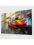 Ferrari Cam Baskı - Yarış Izlenimleri - Ferrari, Hız, Cam Sanatı, Yoğunluk, 45X30 1